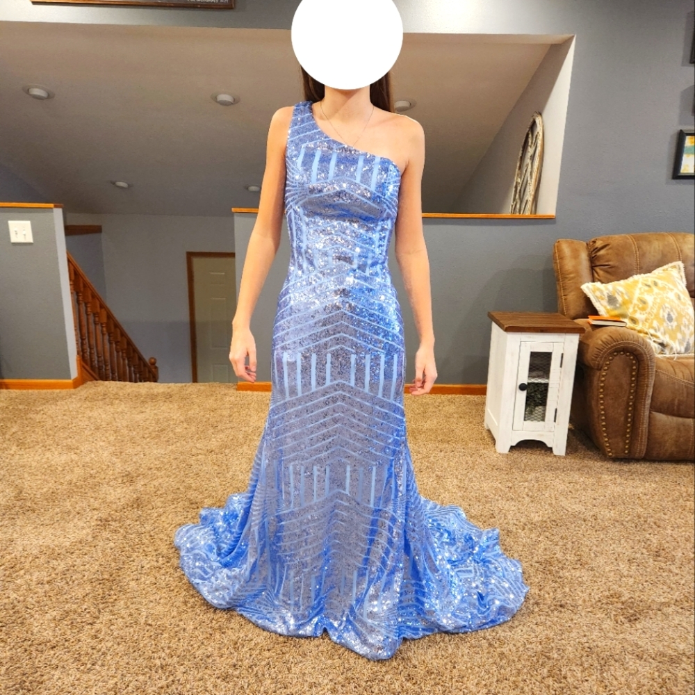 Light Blue size 0 Prom/Formal dress